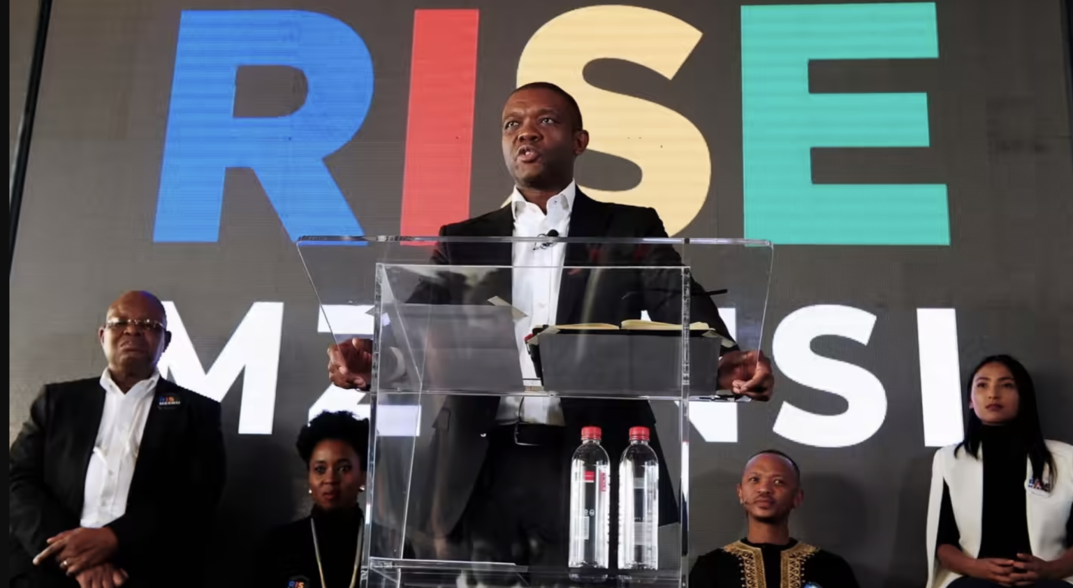 Rise Mzansi party unveils its elections manifesto