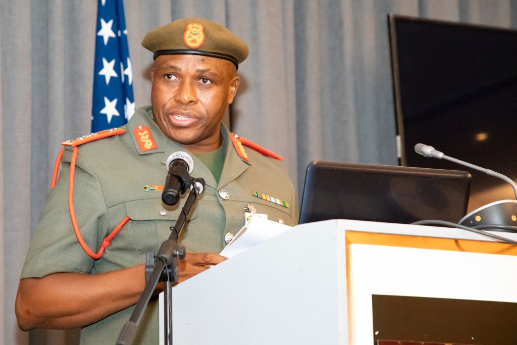 The South African army chief visits Moscow following US weapons allegations