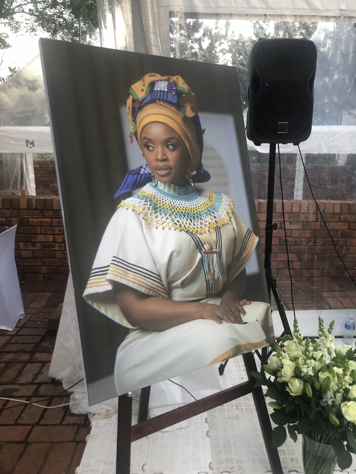 Friends and family bid farewell to Madiba’s granddaughter Zoleka Mandela