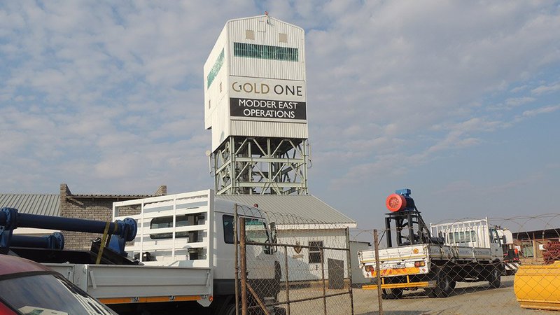 Gold One miners resurface amid heavy police presence