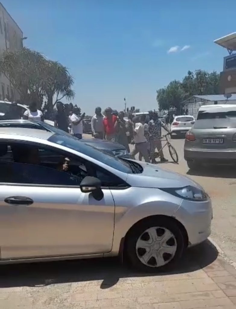 North West Department of Health offices parking gutted by fire