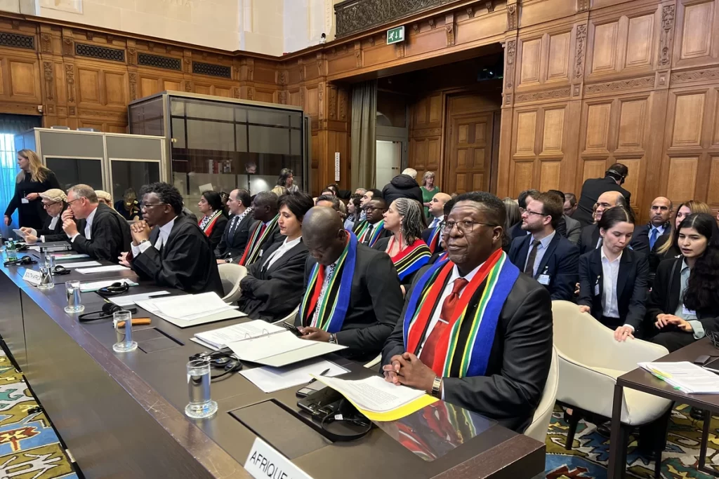 South Africa present its genocide case at the International Court of Justice