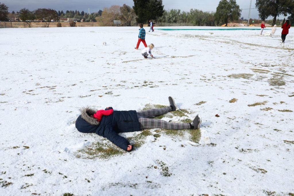 Cold fronts sweep through the country