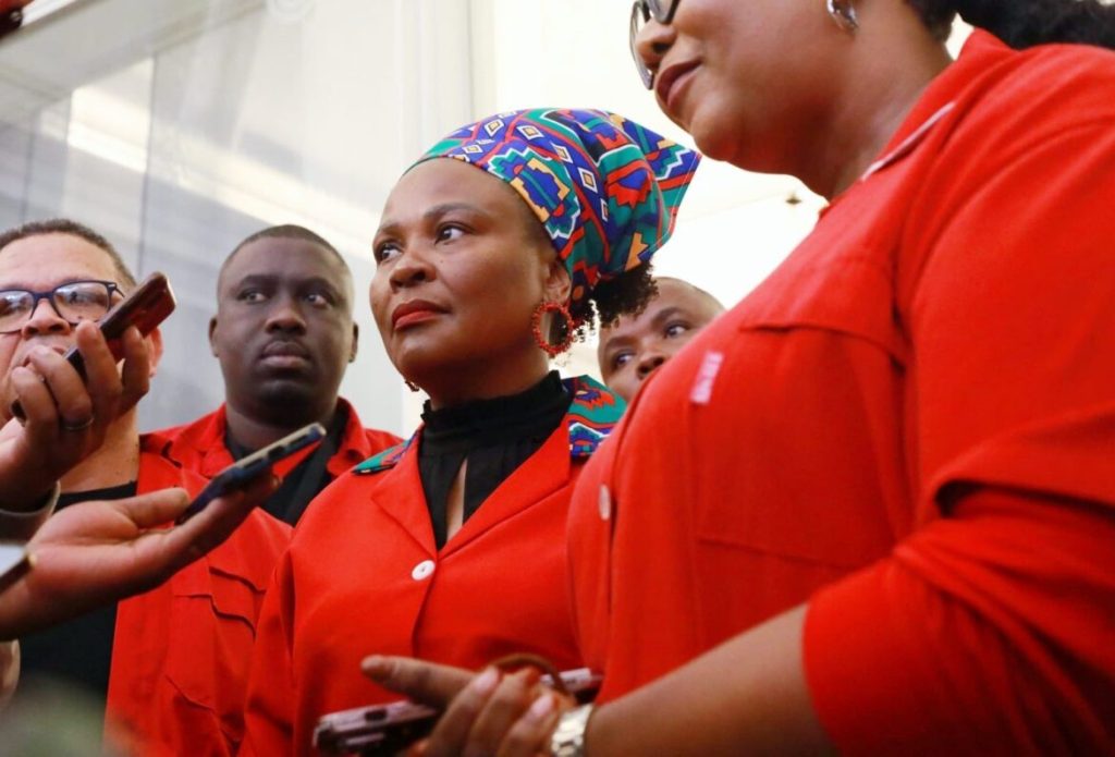 Parliament lambast Mkhwebane over Indian comments