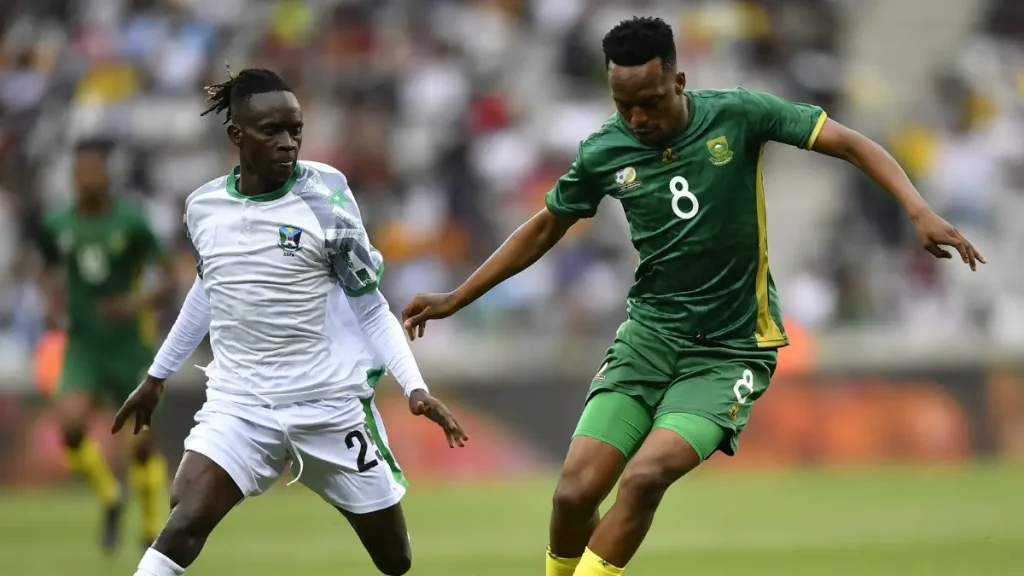 Bafana Bafana claim top spot in Group K of AFCON qualifying