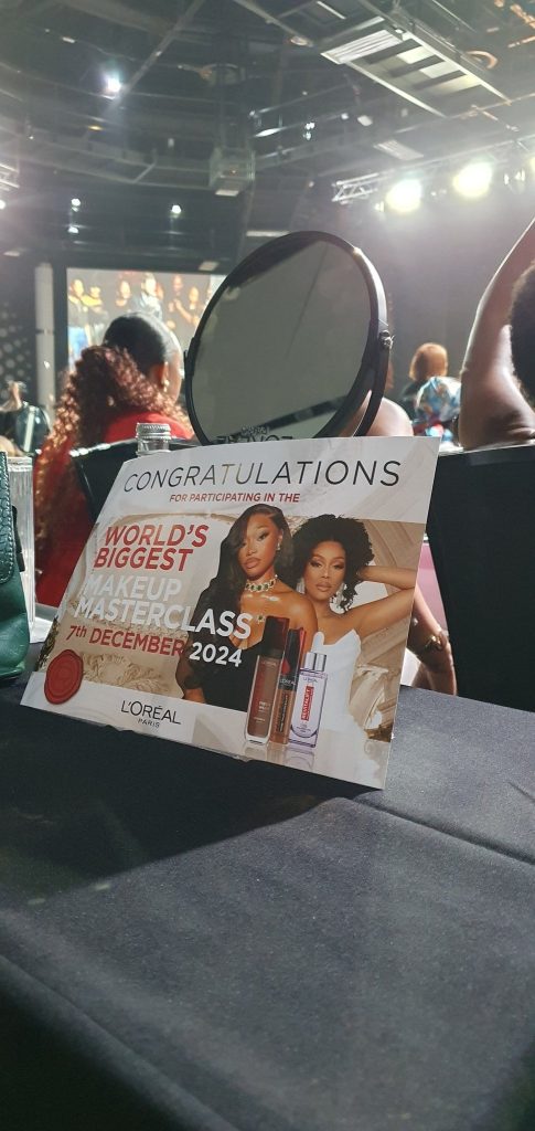 Bonang Matheba, L’Oreal South Africa break Guinness World Record