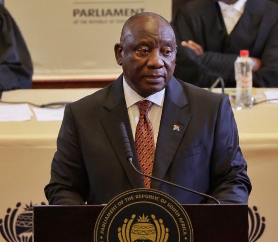 Ramaphosa outlines ambitious goals in first Sona after forming Government of National Unity
