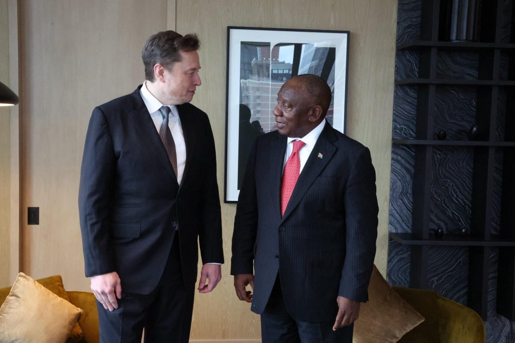 Don’t bow to ‘Elon’ EFF tells Ramaphosa