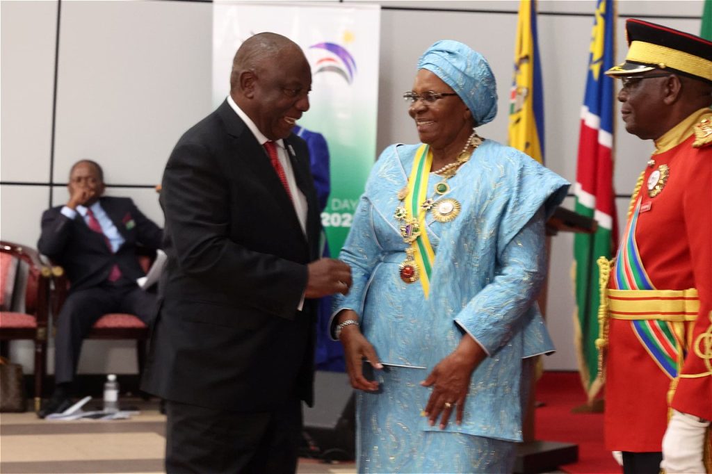 Namibia celebrates historic inauguration of first female president Netumbo Nandi-Ndaitwah