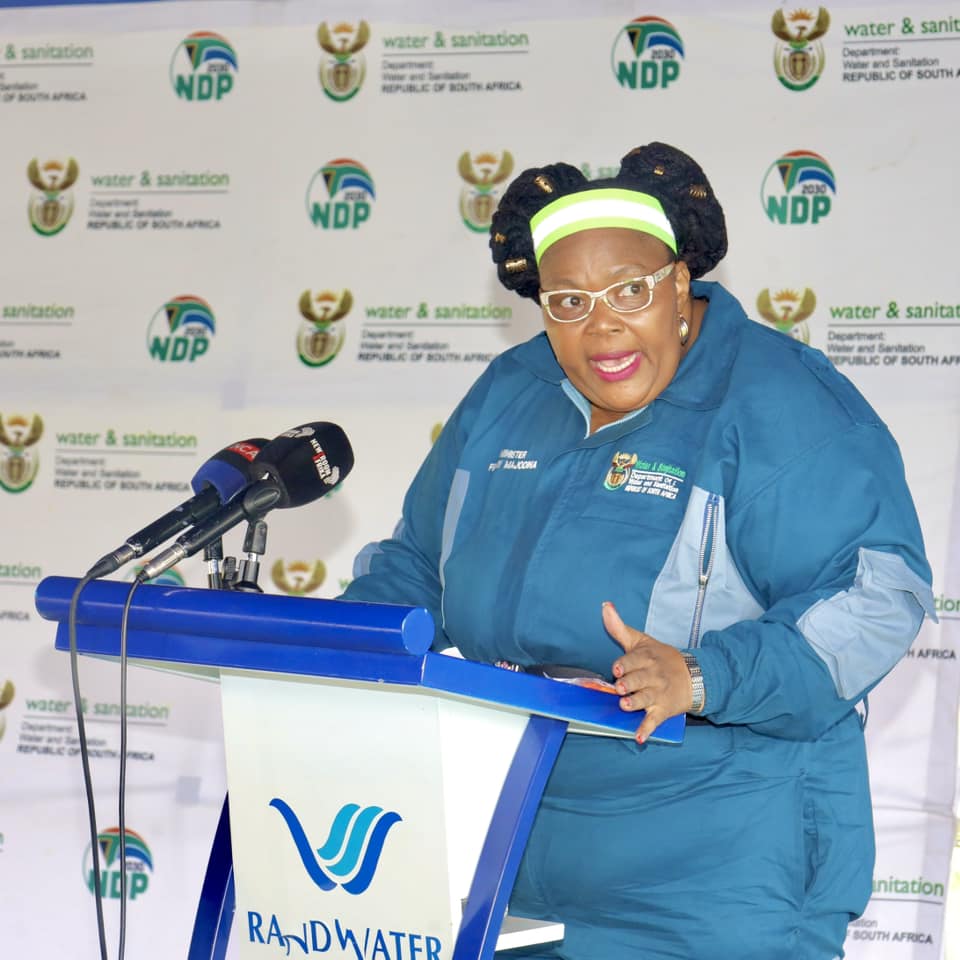 Pemmy Majodina vows to address water challenges in the country