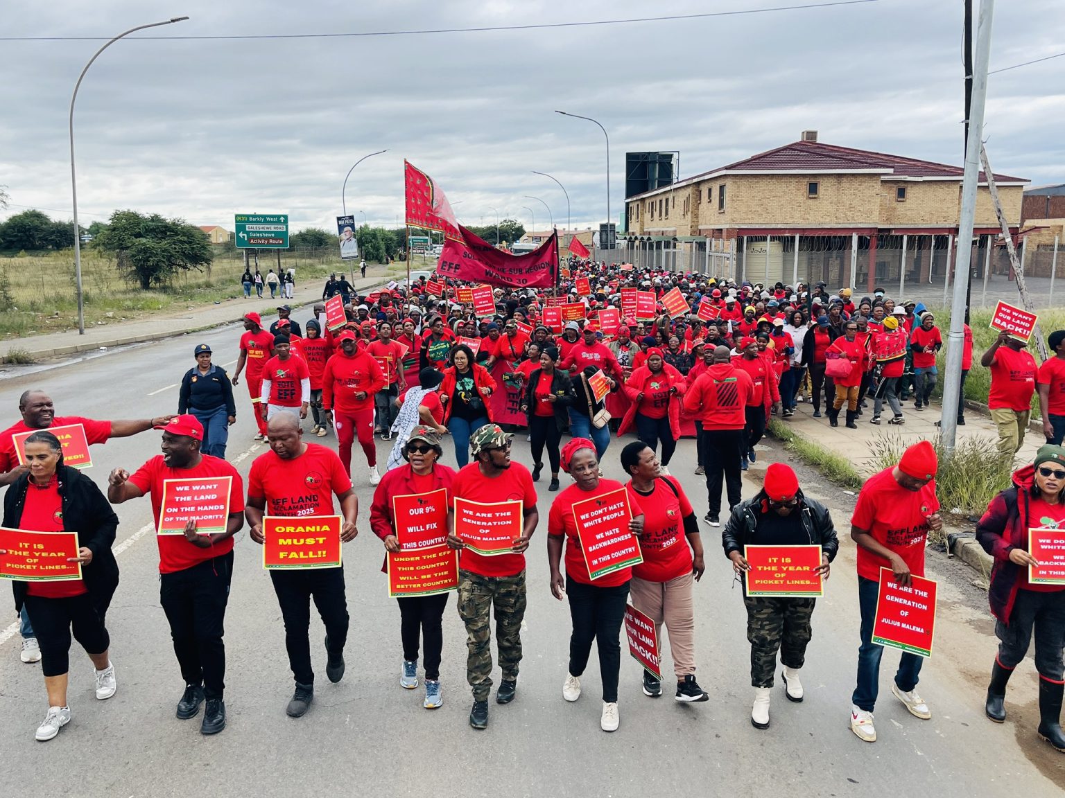 EFF to march against Orania, condemning apartheid-era ideologies
