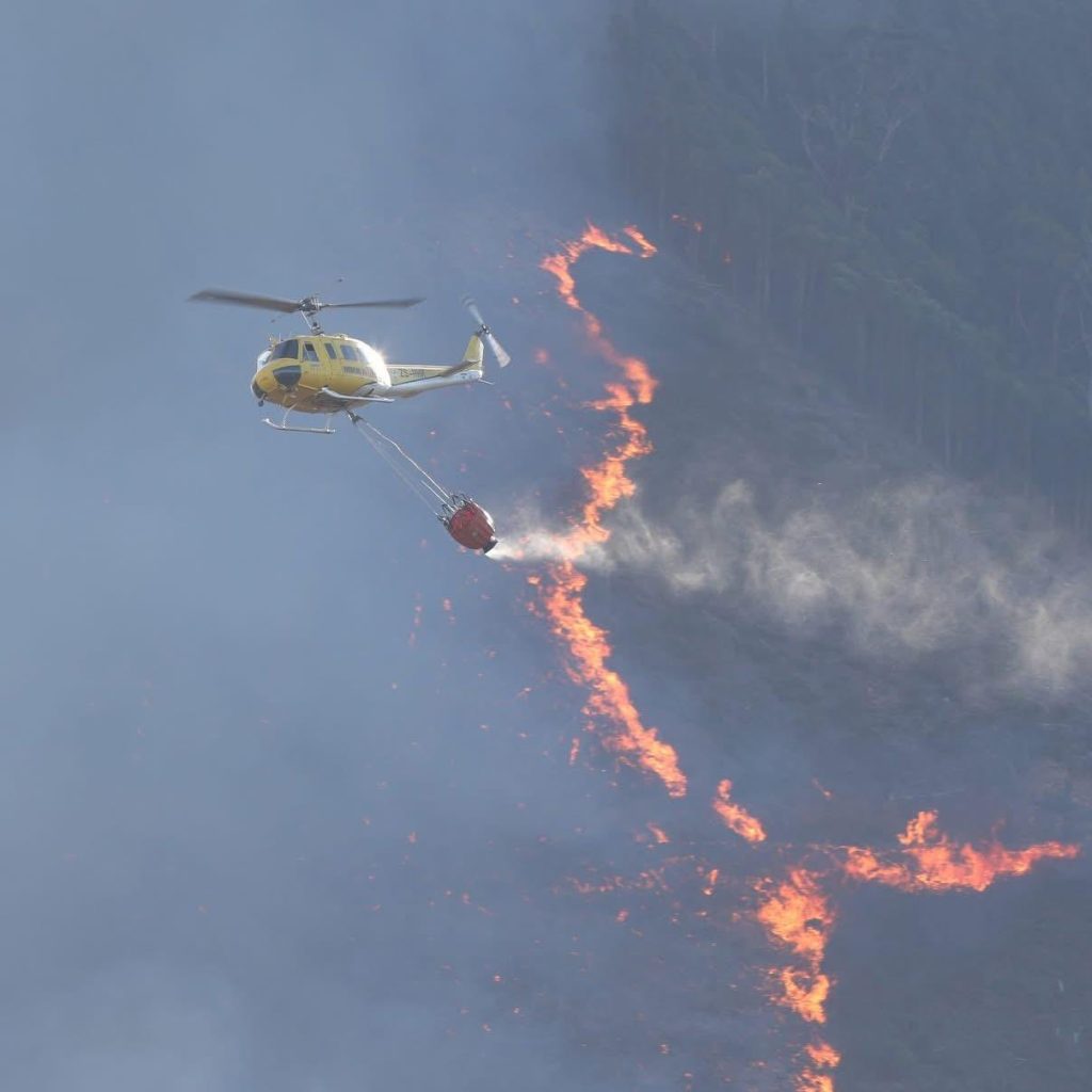 Tokai Manor house evacuated as fire rages in the mountains above Cape Town