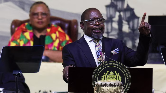 South Africa revises budget deficit as economic growth forecasts dwindle