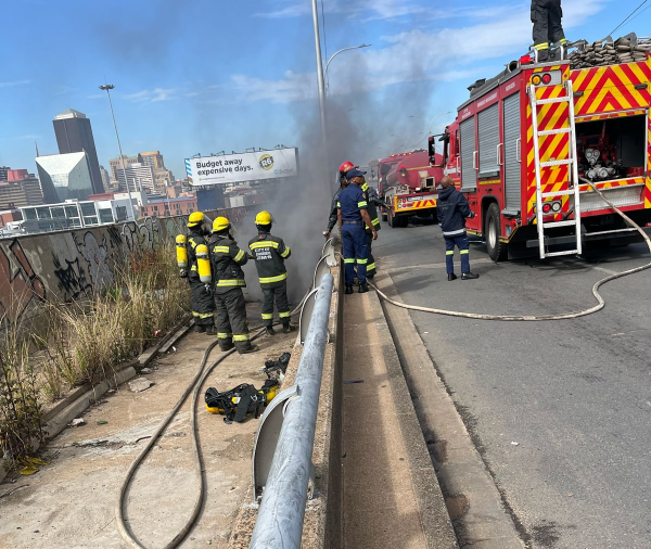 Fire ravages Johannesburg’s M1 Highway tunnel causing major disruptions