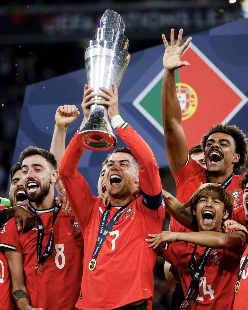 Portugal win Nations League title