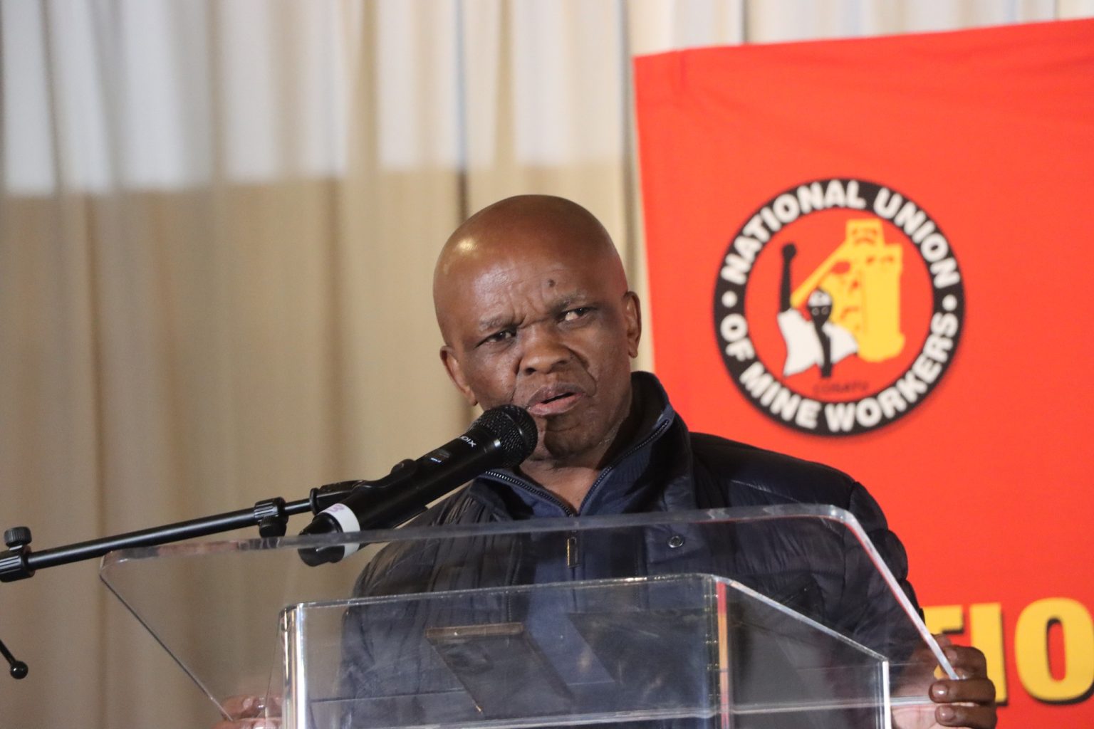 NUM president calls for a ‘clean campaign’ ahead of elective congress