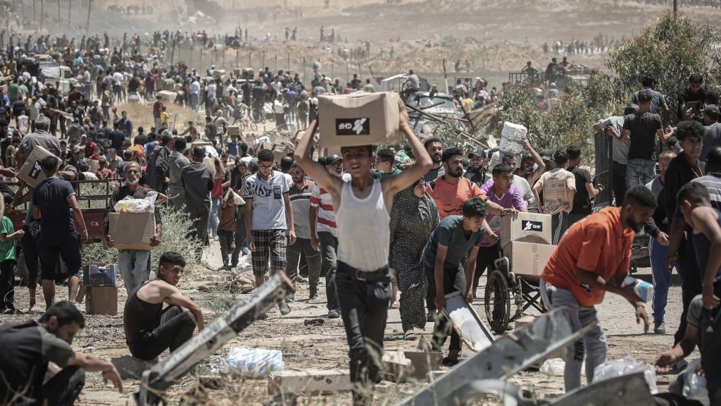 Rising death toll at Gaza aid sites sparks outcry against new distribution system