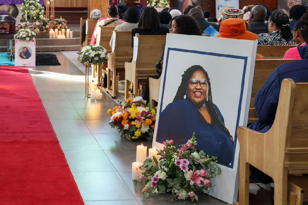 Friends and family celebrate the vibrant life of journalist Tshidi Madia