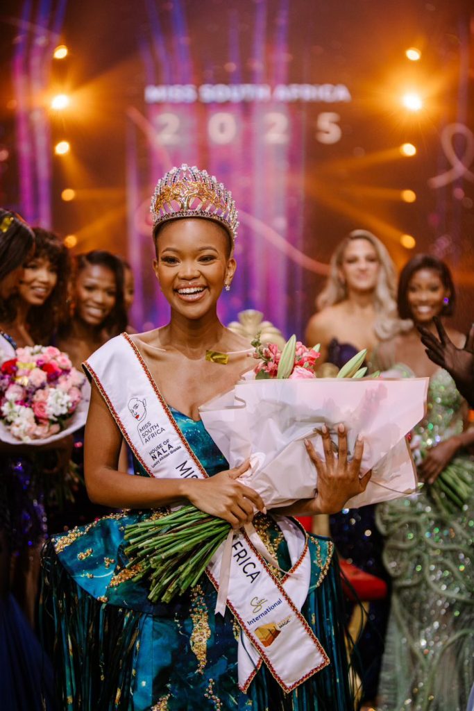 Qhawekazi Mazaleni shines bright as she takes the Miss South Africa 2025 crown