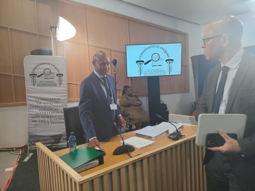 Suspended EMPD chief calls for metro police to gain full investigative powers at Madlanga Commission