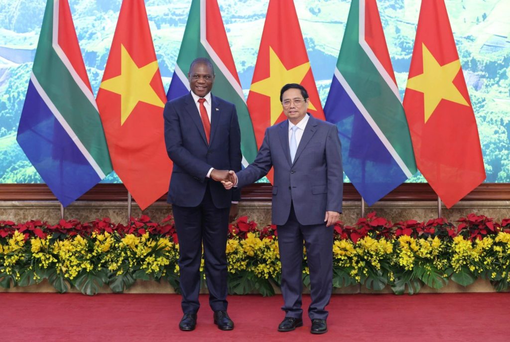 South Africa seeks to close trade gap with Vietnam as Mashatile pushes for value-added exports