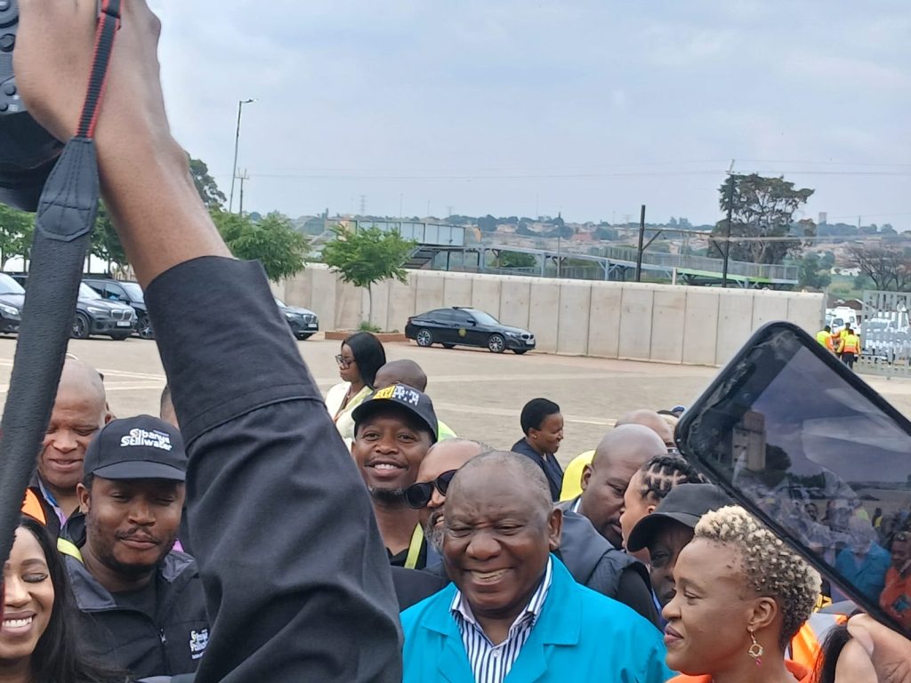 President Ramaphosa’s engagement in Soweto Cleanup Initiative