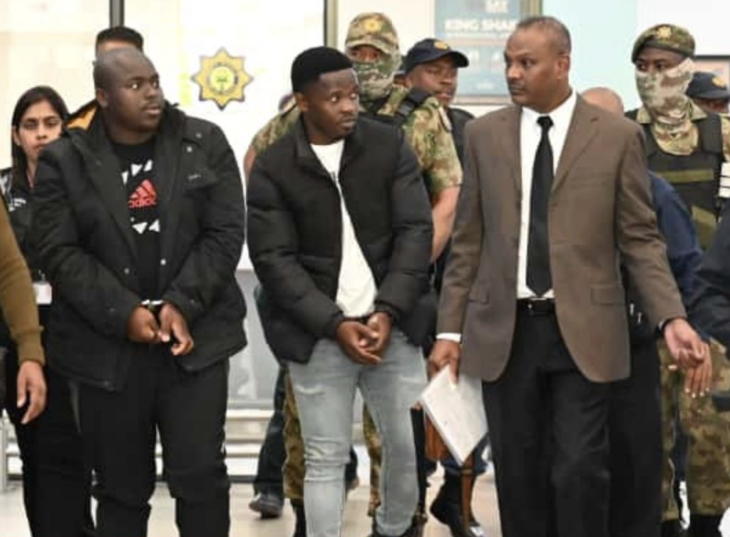Ndimande brothers extradited from Eswatini to face charges in AKA and Tibz murders