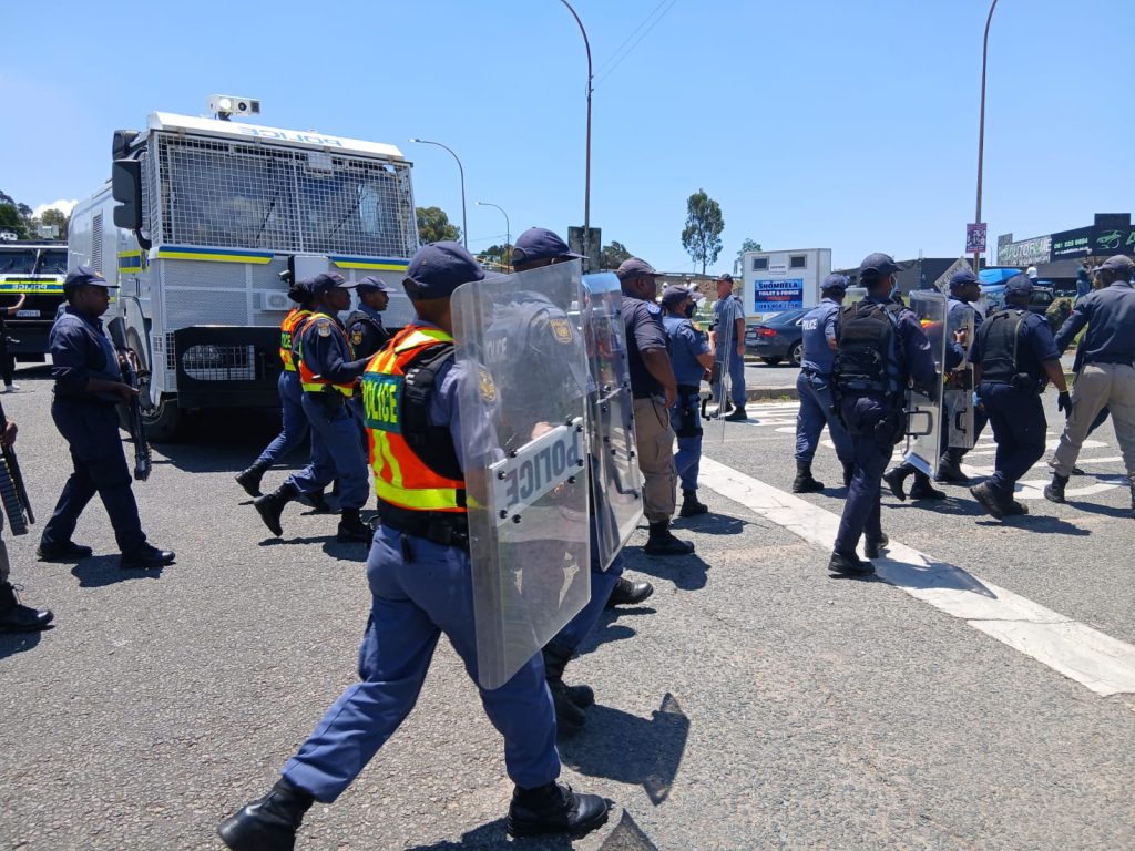 Police clash with Operation Dudula near G20 venue; two arrested