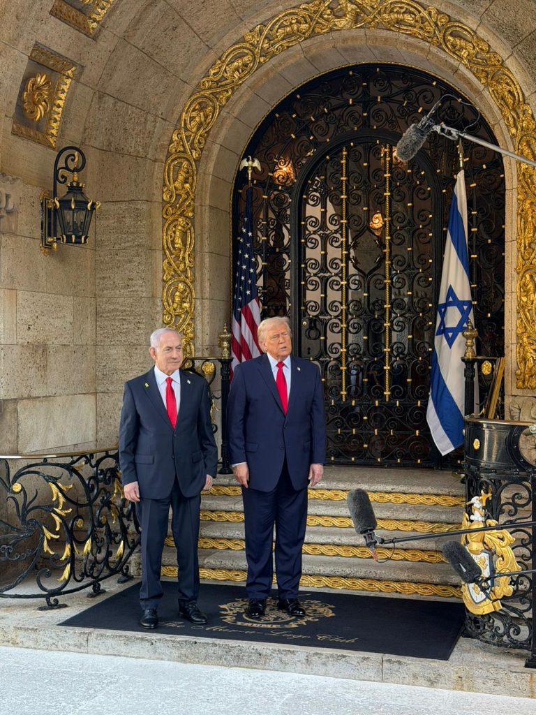Trump and Netanyahu hold bilateral talks at Mar-a-Lago on Gaza Ceasefire and Iran