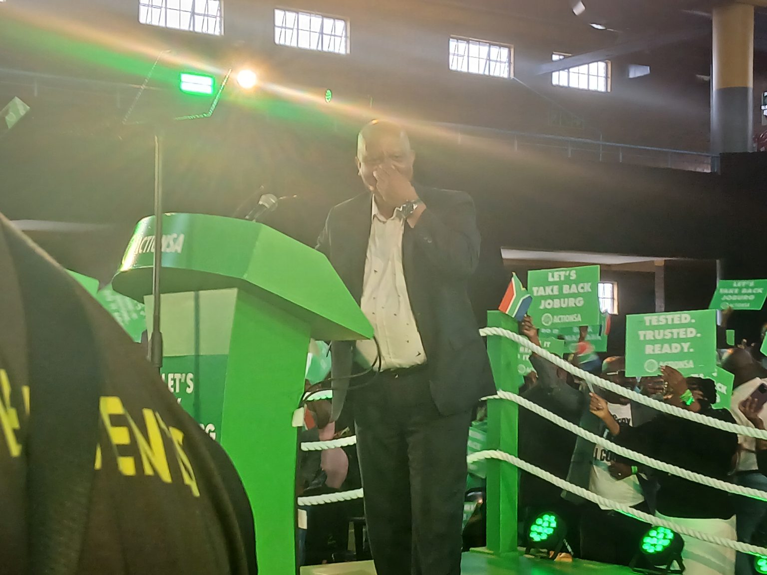 Mashaba returns to the fray: ActionSA names him mayoral candidate for Johannesburg