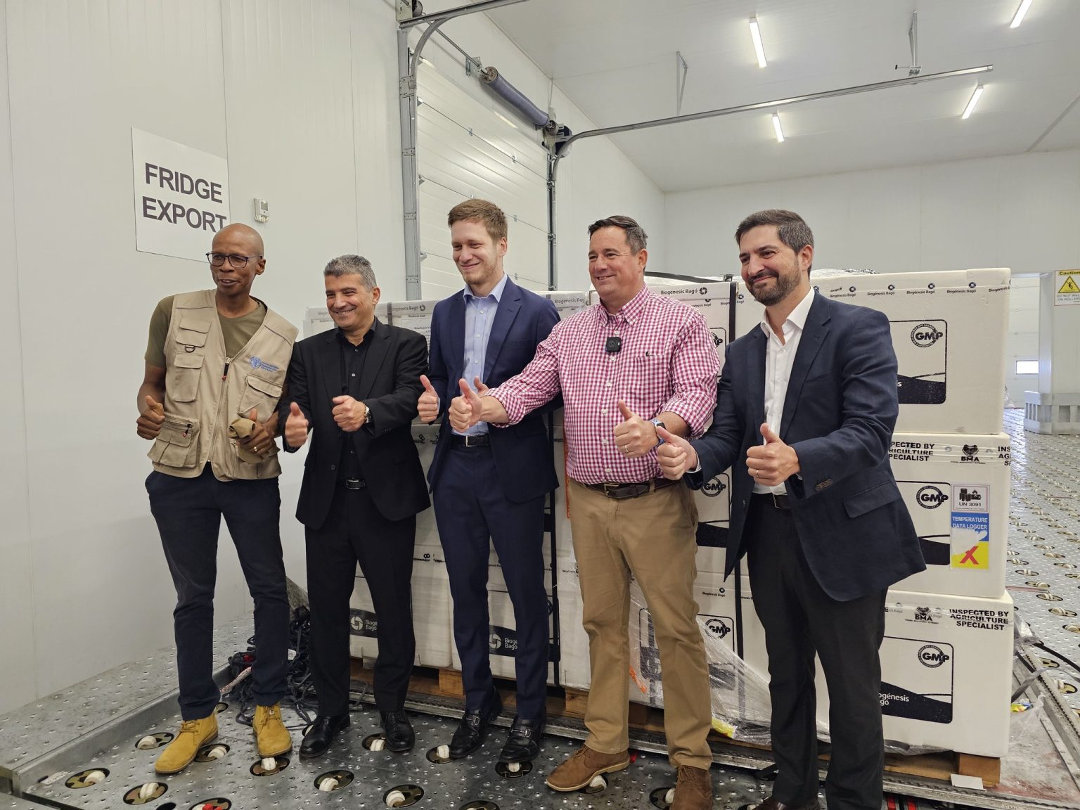 First shipment of Foot and Mouth Disease vaccines arrives in the country