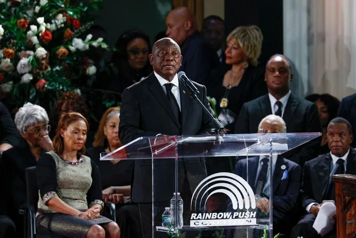 Ramaphosa pays tribute to the late Reverend Jesse Jackson