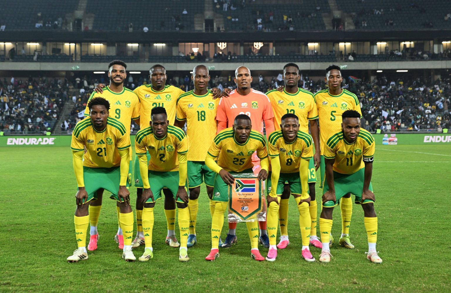 Bafana held to a goalless draw by Nicaragua ahead of World Cup