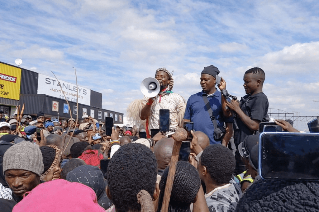 Thousands March in Thokoza Demanding Jobs for Locals
