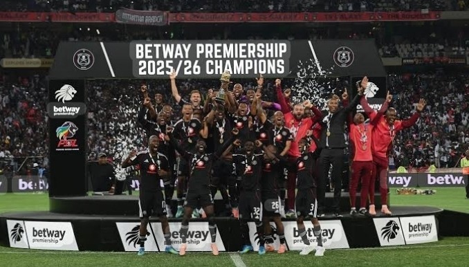 Orlando Pirates crowned the 2025/26 Betway Premiership Champions