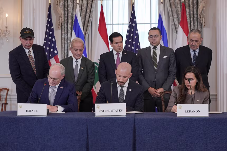 Israel–Lebanon Framework Deal Signed in Washington as US Brokers Early Step Toward Ceasefire