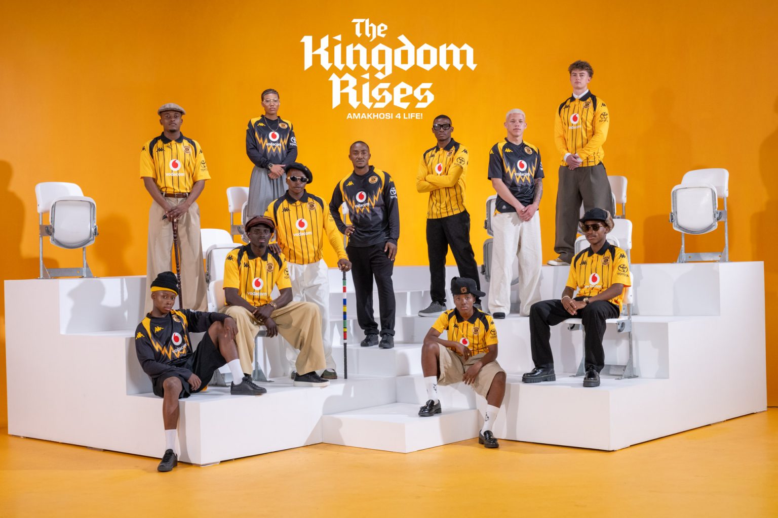 Kaizer Chiefs and Kappa unveil new 2026/27 home and away kits