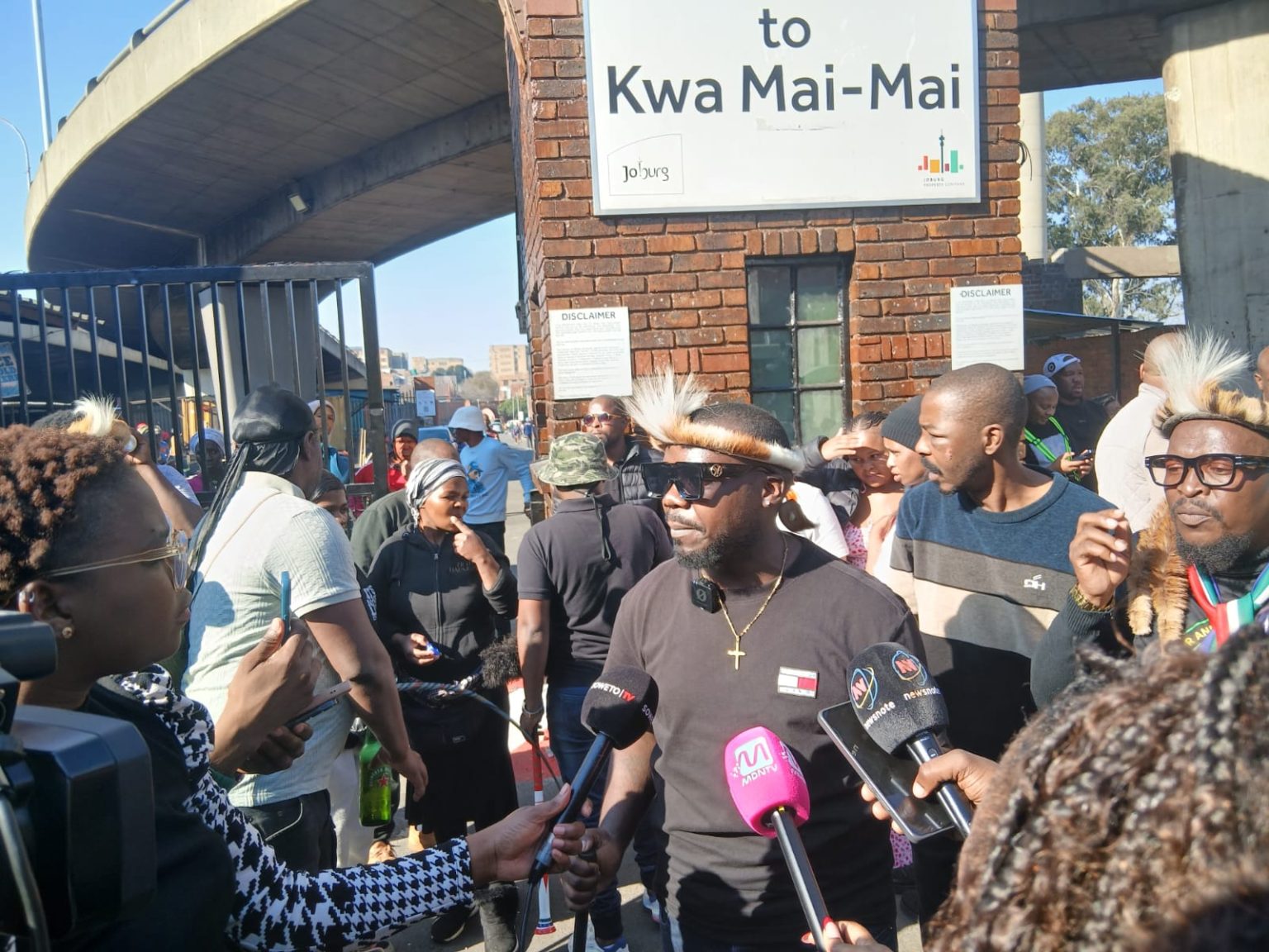 Two Injured, Three Arrested as Anti-Illegal Immigration March Brings Johannesburg CBD to a Standstill