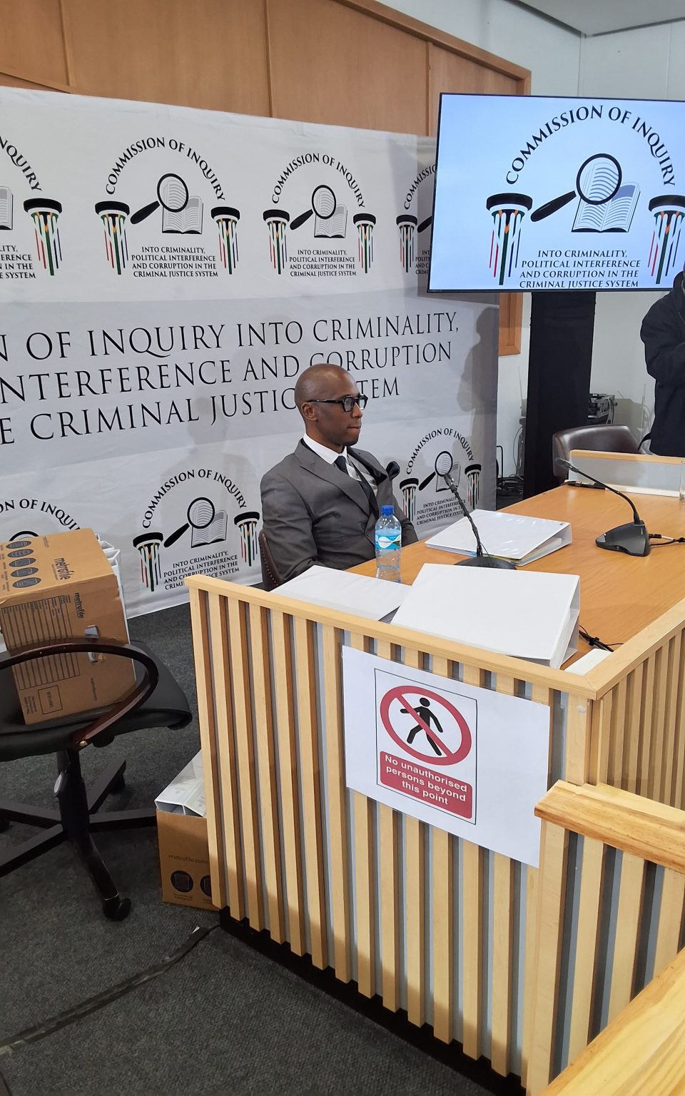 Madlanga cites safety for postponement of Nku’s testimony