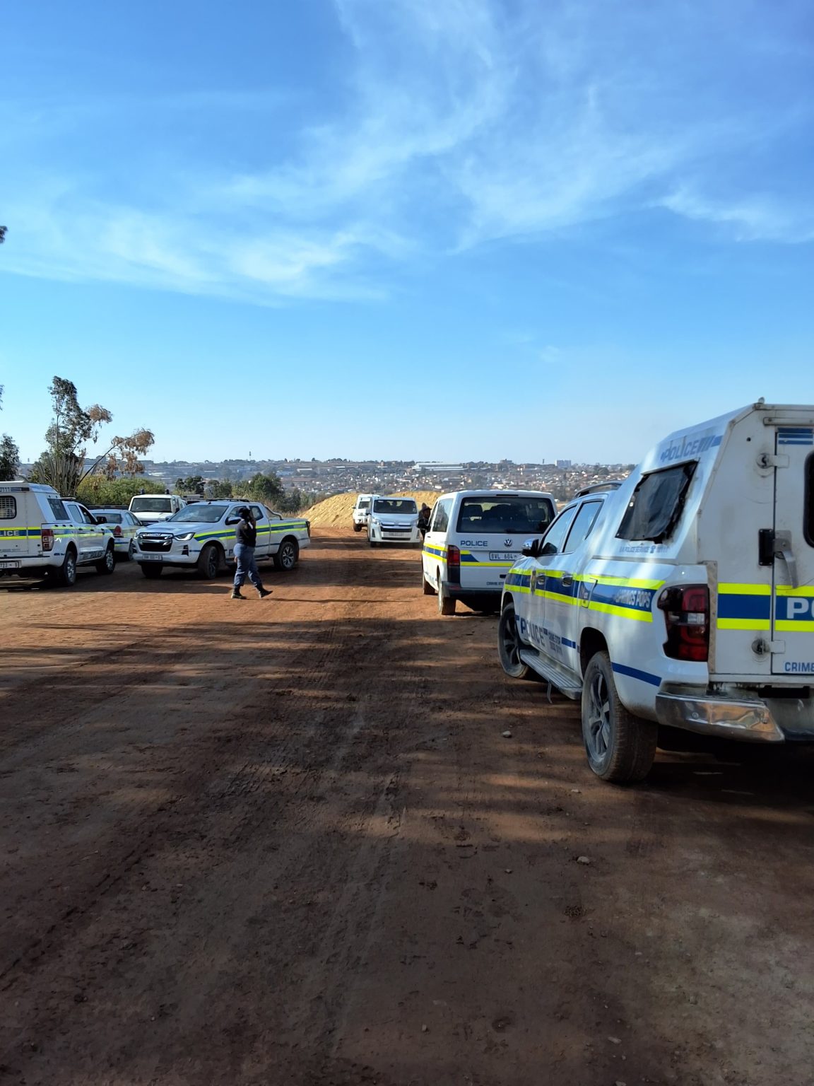 Two SANDF members die after falling into abandoned mine shaft during anti-illegal mining operation