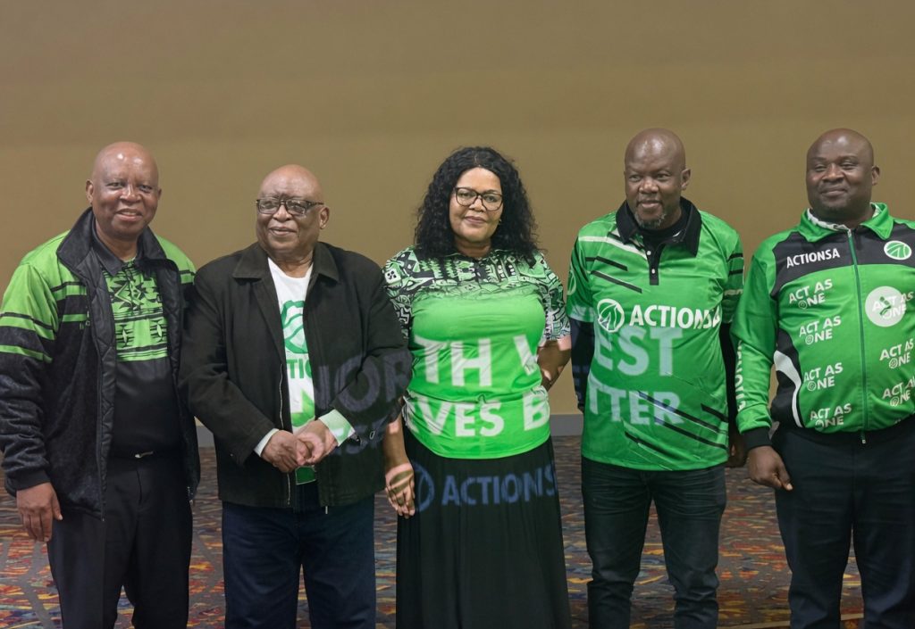 ActionSA names three mayoral candidates for 2026 North West elections