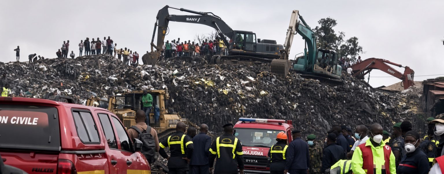 Anger mounts in Guinea after landfill collapse kills 31