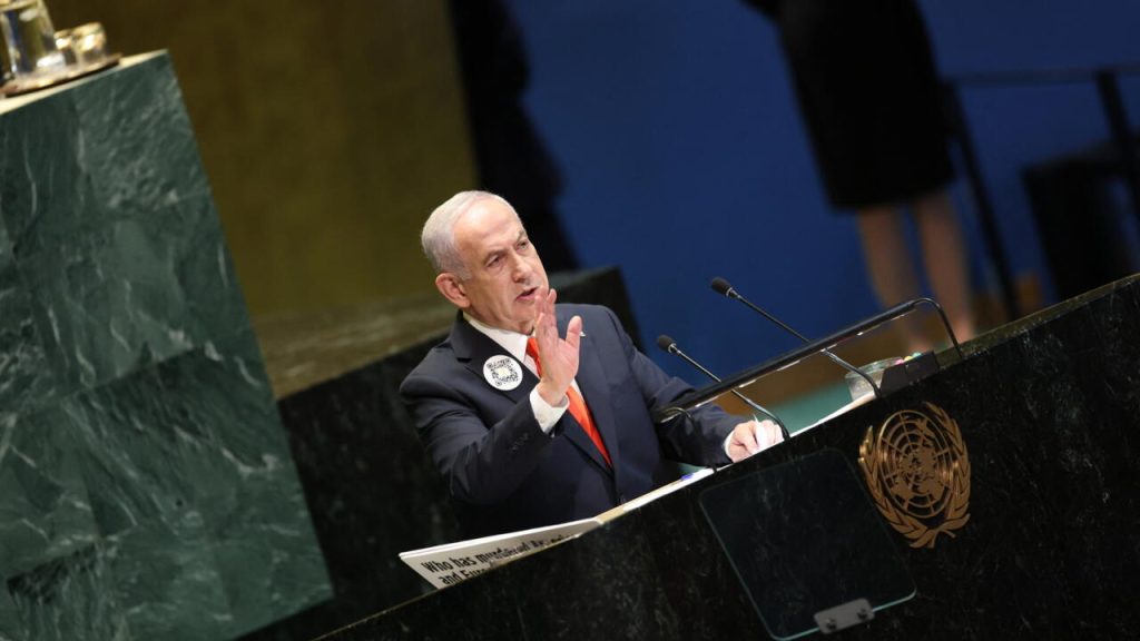 Netanyahu puts brave face as diplomats walk out