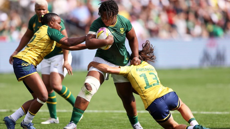 Springbok Women undeterred by rainy Cardiff weather as training continues ahead of Wales clash