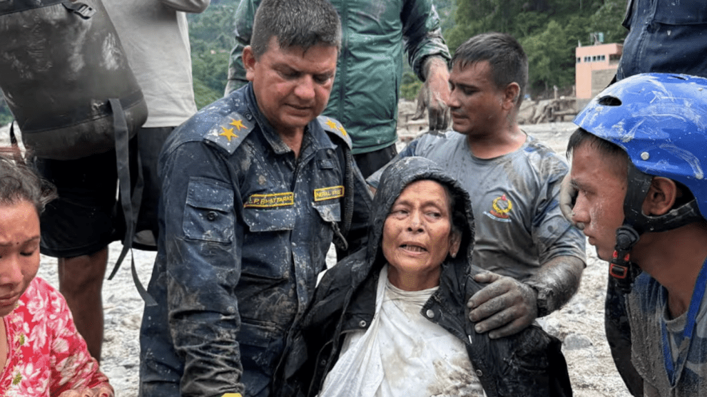 Rescuers Refuse to Give Up as Nepal Flood Search Continues