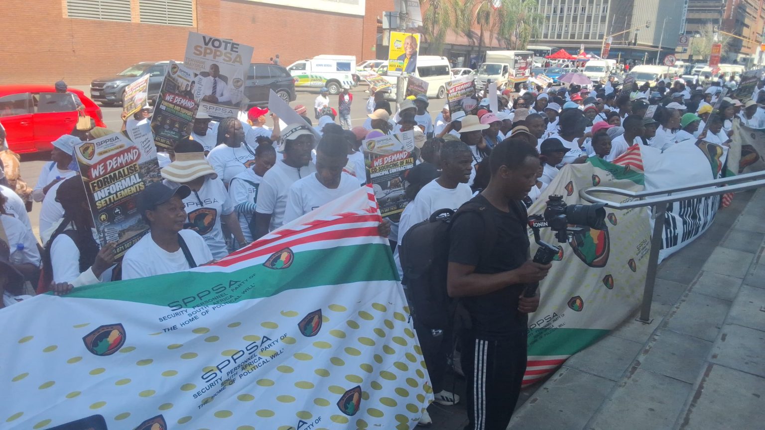 Security party set sight on Tshwane, march on the city