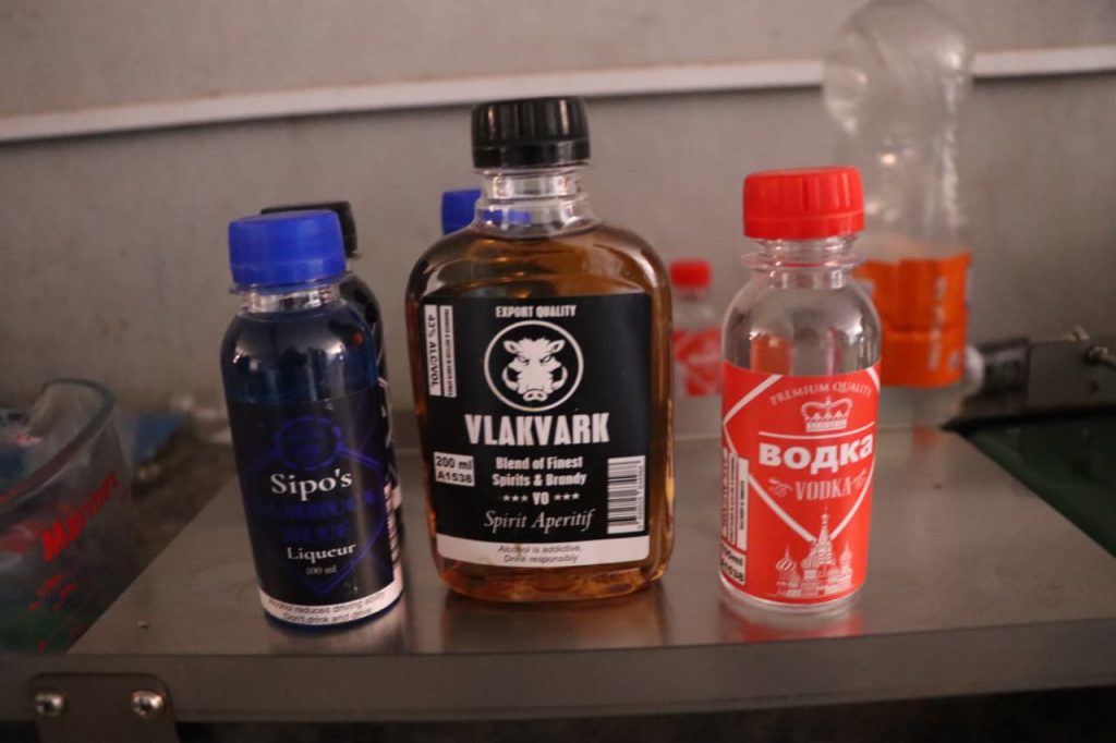Four arrested at R1.4m illicit alcohol plant in Stilfontein