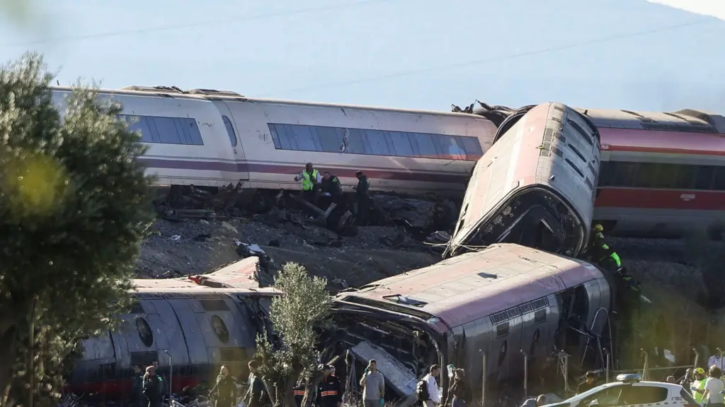Spain High-Speed Train Collision Leaves at Least 30 Dead, Toll Feared to Rise