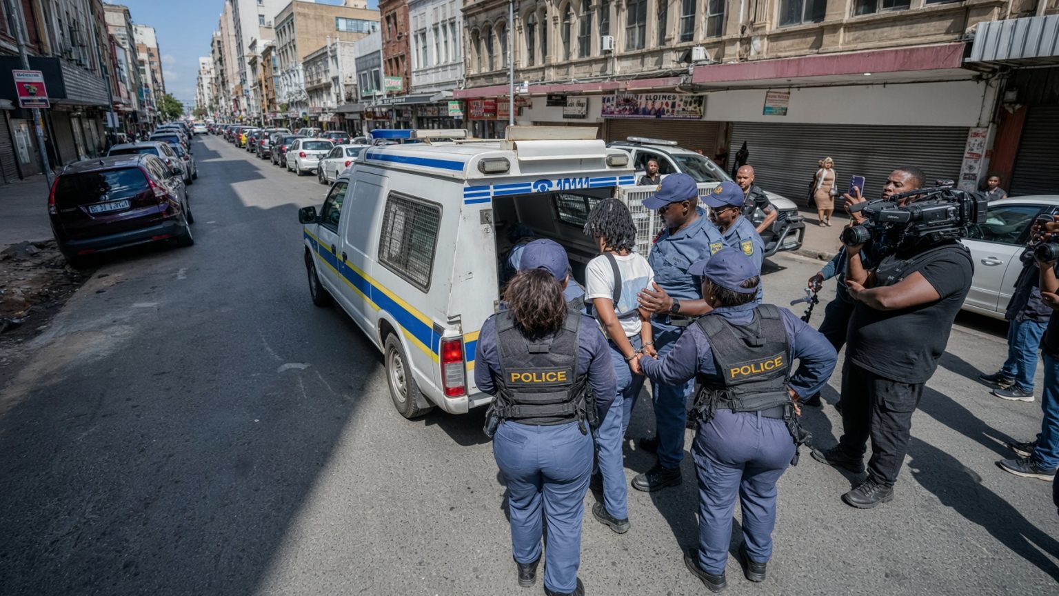 Police warn anti-immigration protesters as four arrested in Joburg CBD